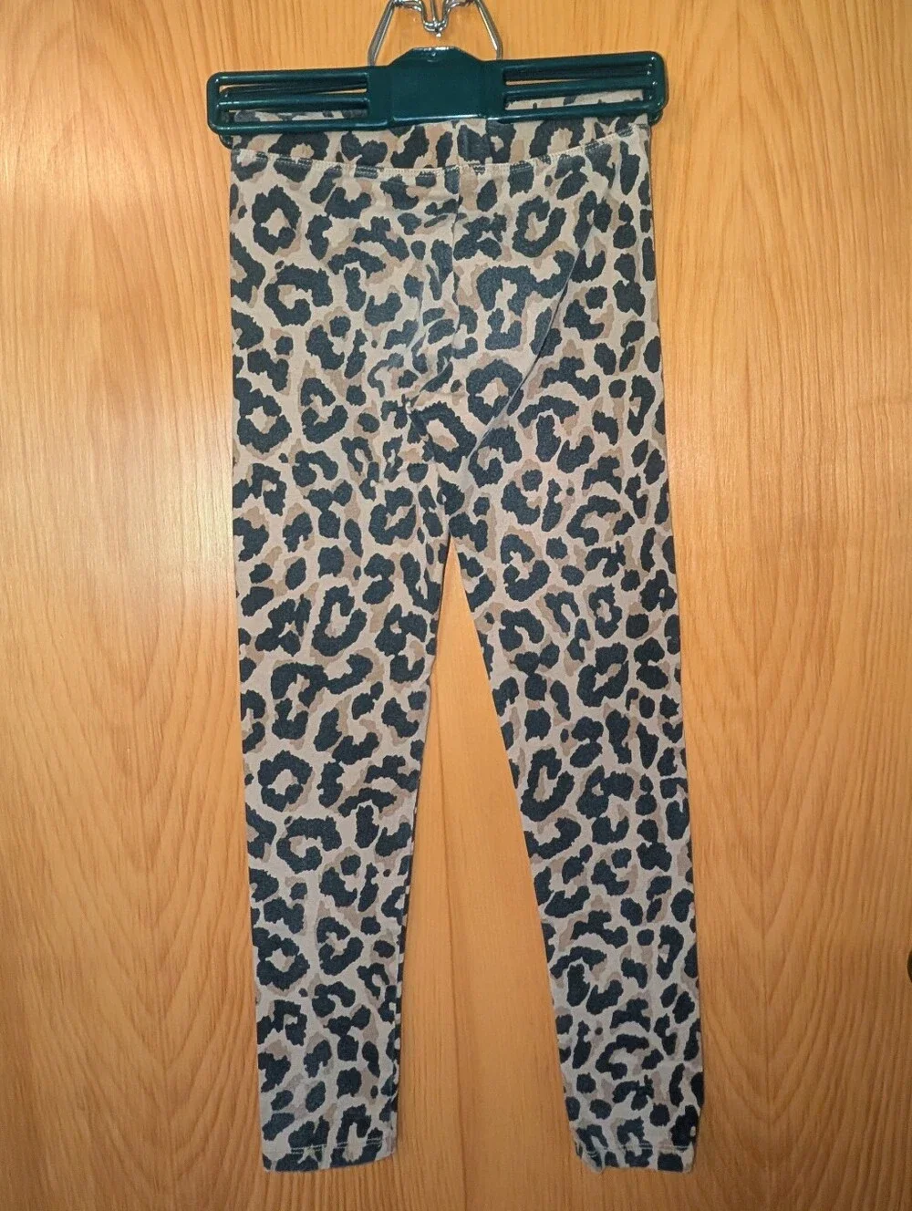 Crewcuts Black on Cream Leopard Leggings